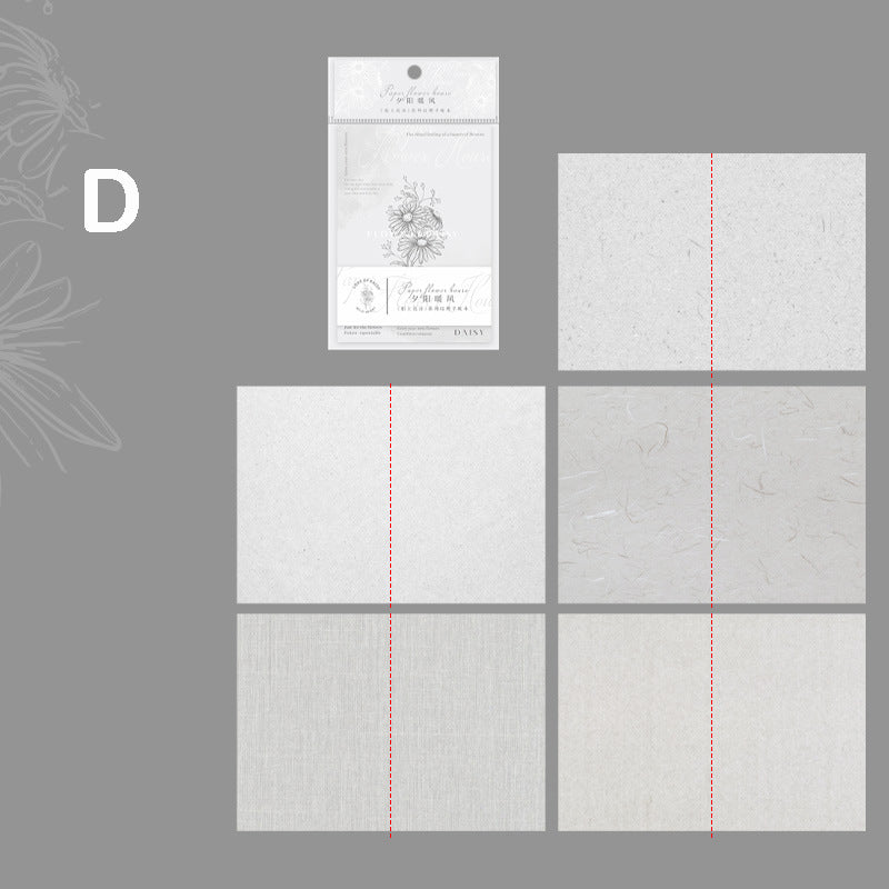 Paper Flowers House Notebook