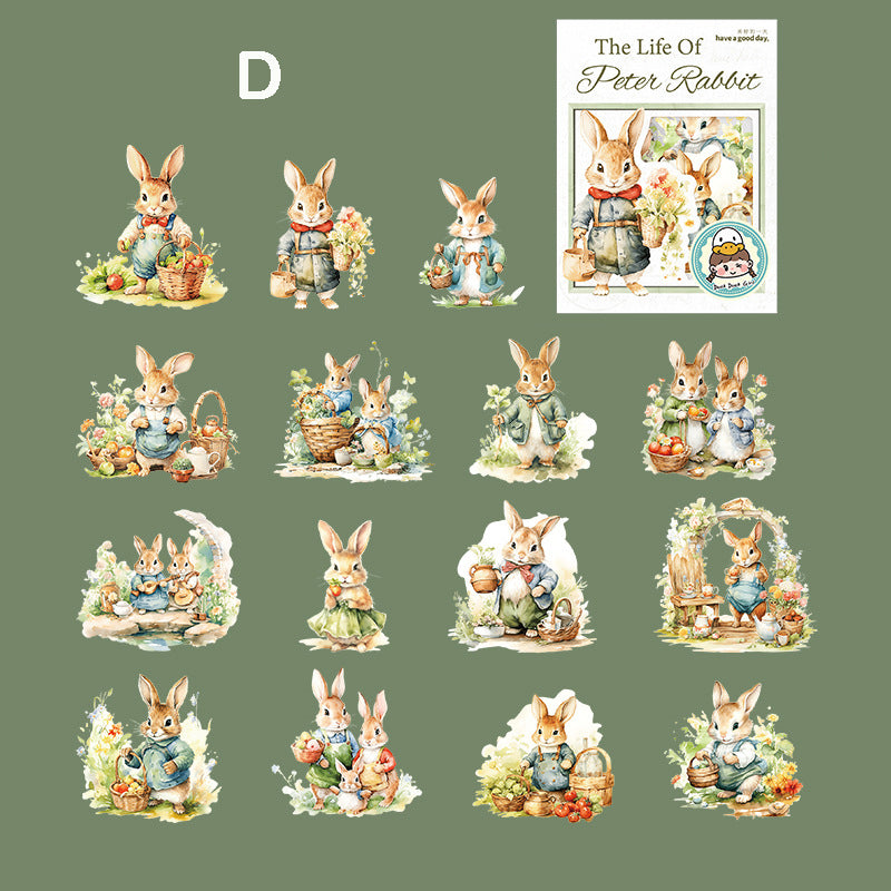 Peter Rabbit Stickers 15pcs