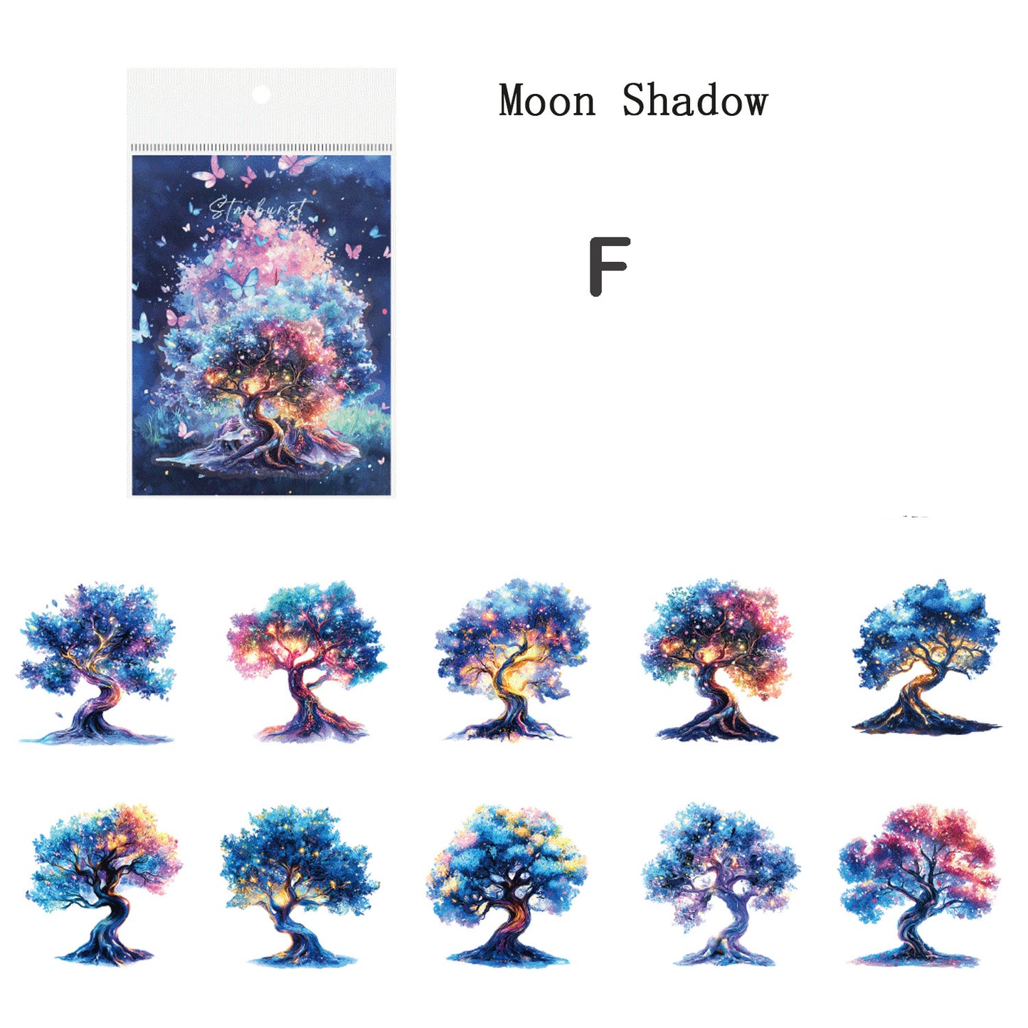 Plant Landscape Stickers 20pcs