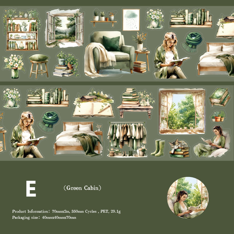 Pre-cut Bright Day Tape