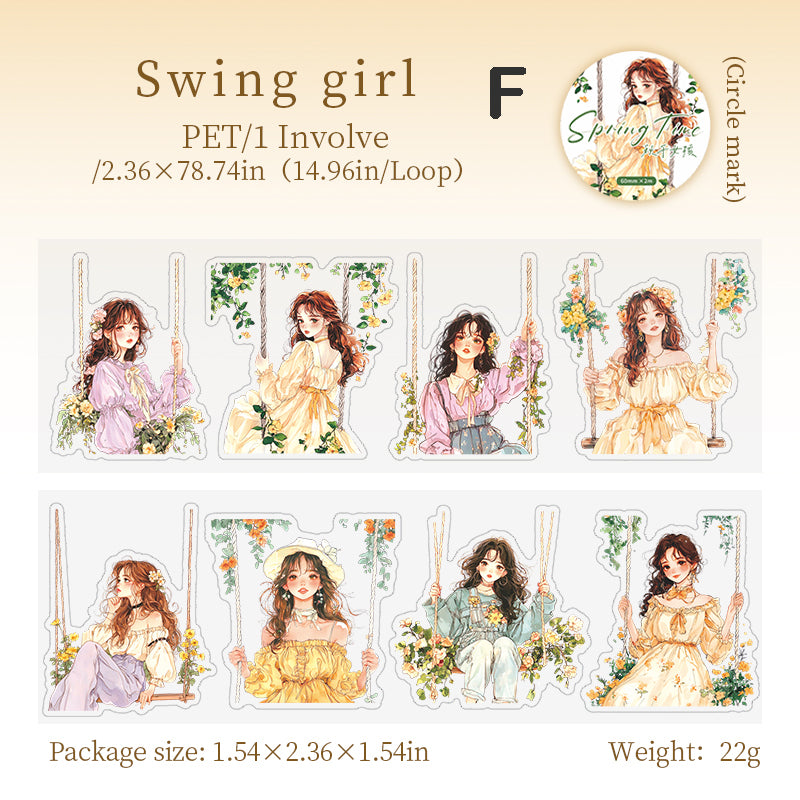 Pre-cut In The Spring Tape