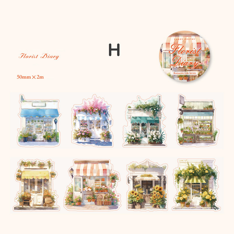 Pre-cut Romantic Life Tape