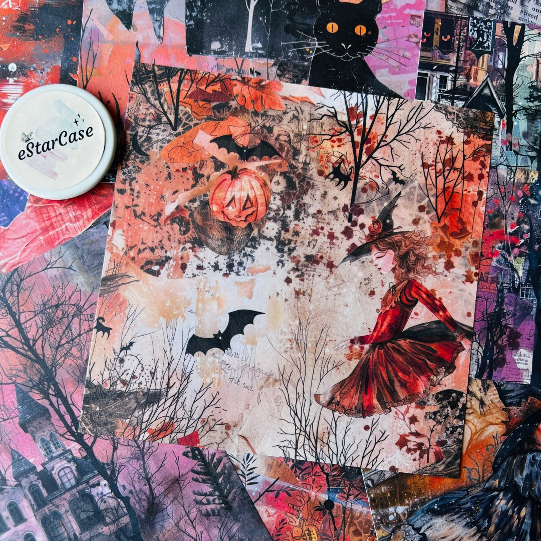 24pcs Halloween Theme Paper R2458