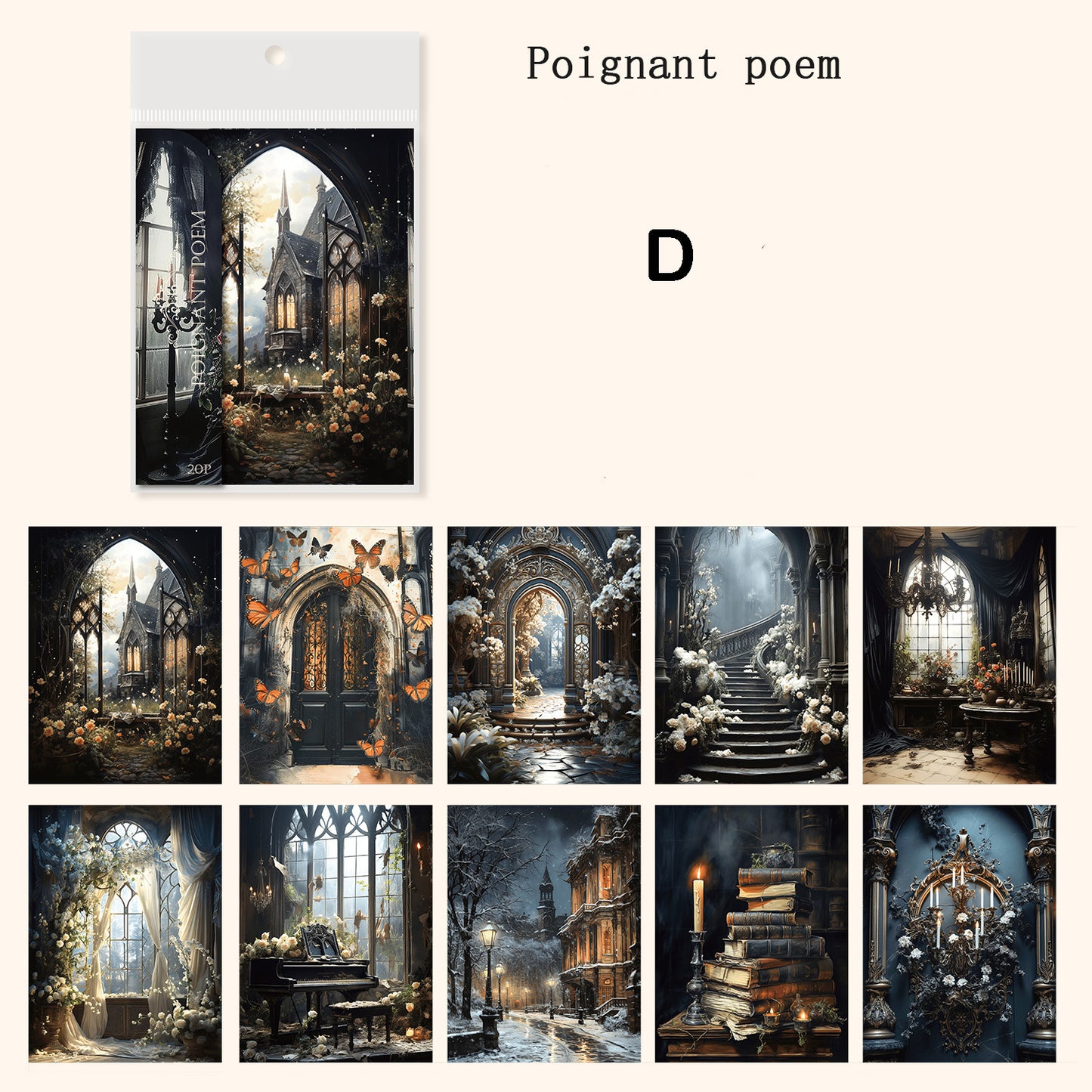 Rhapsodic Poetry Paper 20pcs