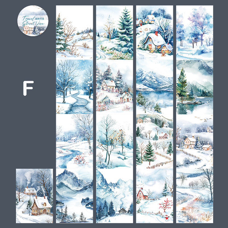 Road View Background Tape