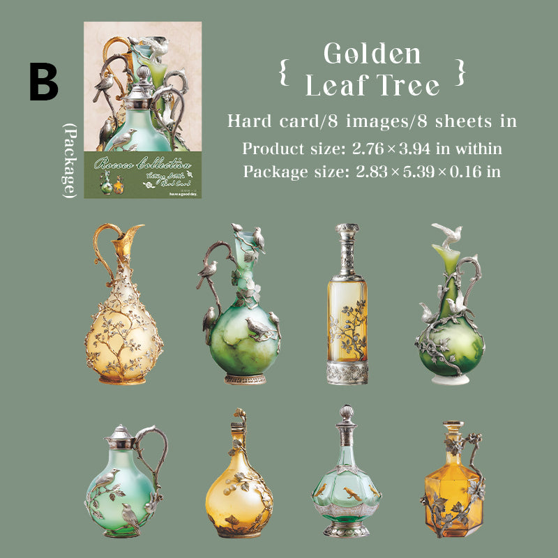 Rococo Collection Sticker 8pcs