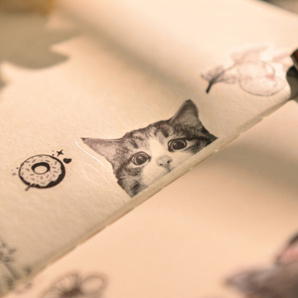 Rub-on Modern Times Sticker 2pcs