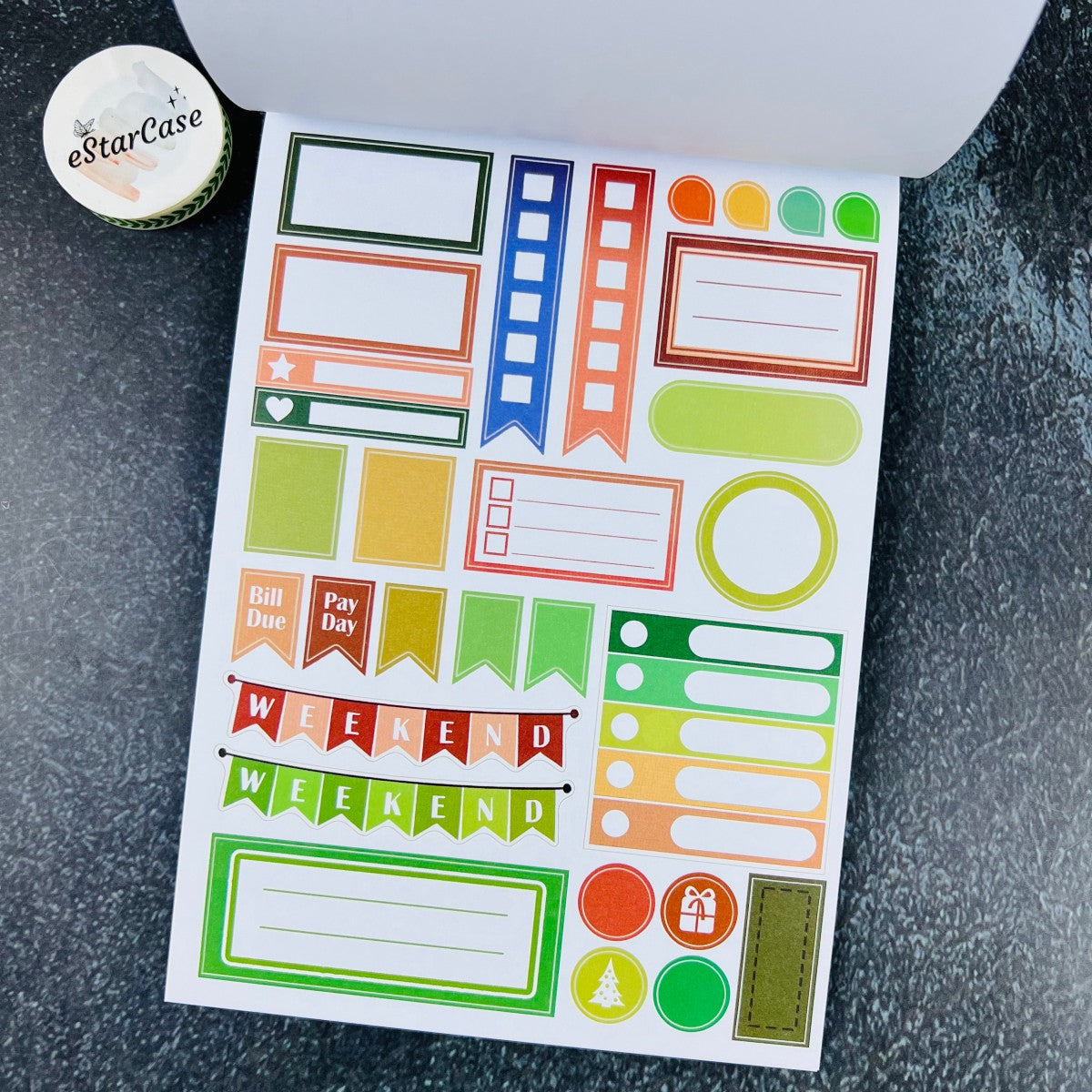 Rural Countryside Sticker Book