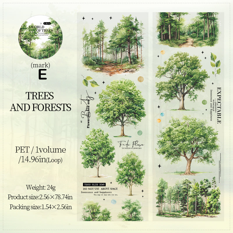 Scenery of A Tree Tape