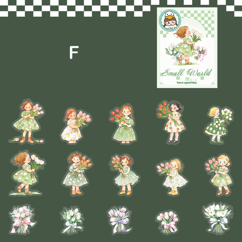 Small World Sticker 15pcs