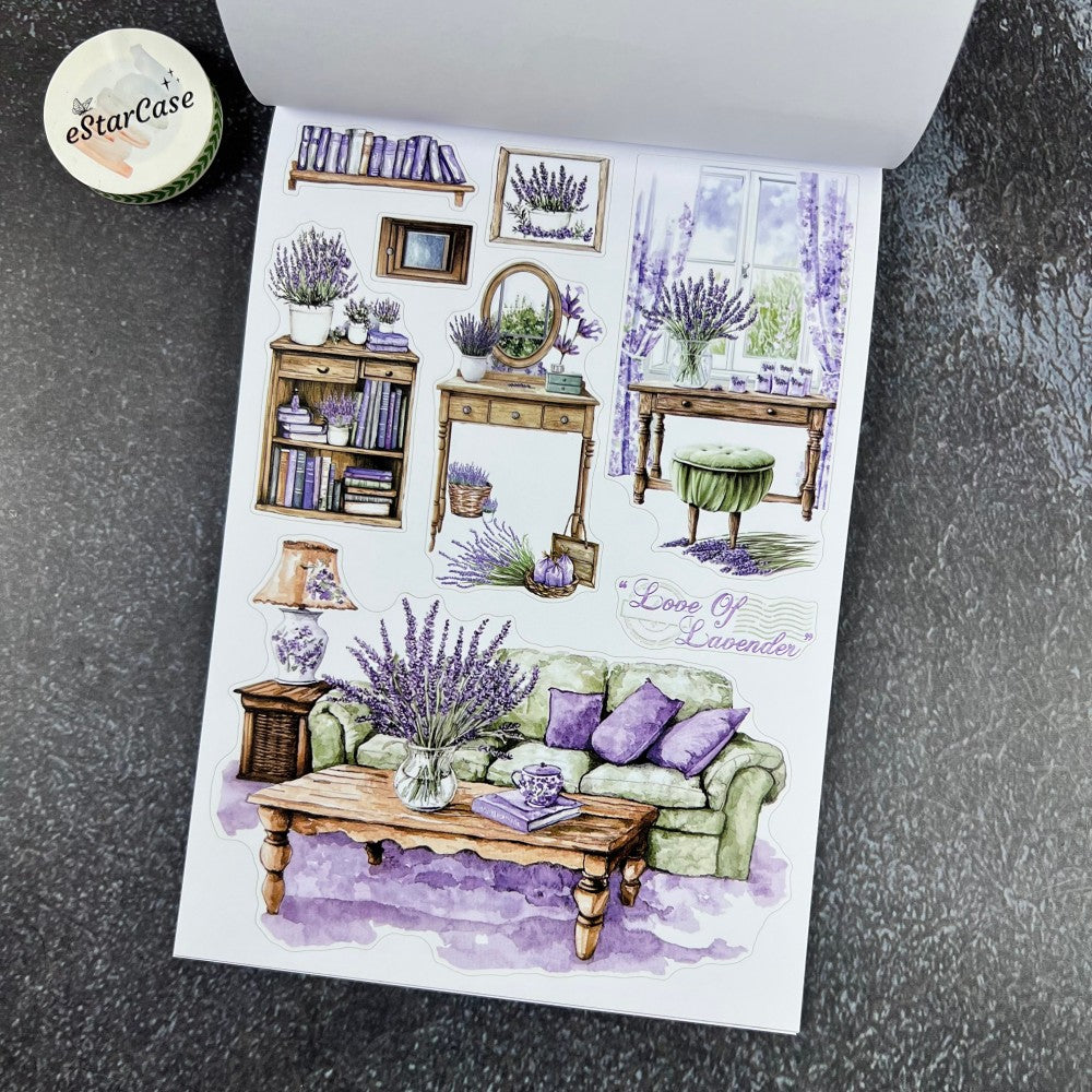 Song of Lavender Sticker Book