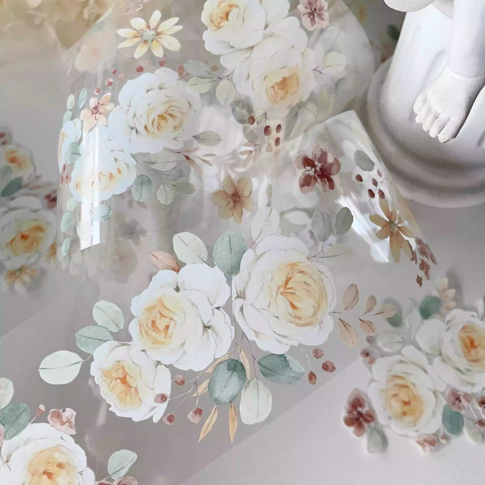 5.5cm*100cm Spring Has Not Come Back Flower Tape