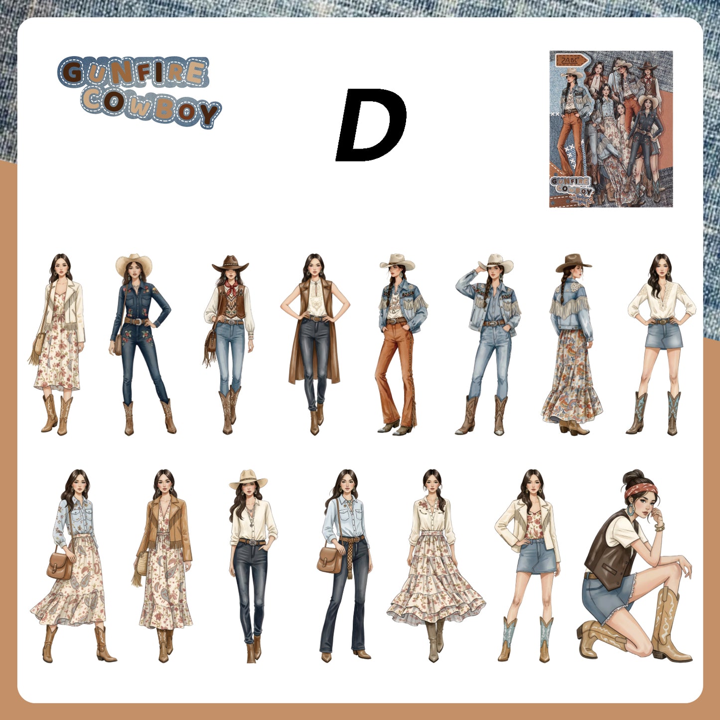 Stellar Gleam of the Wild Sticker 30pcs