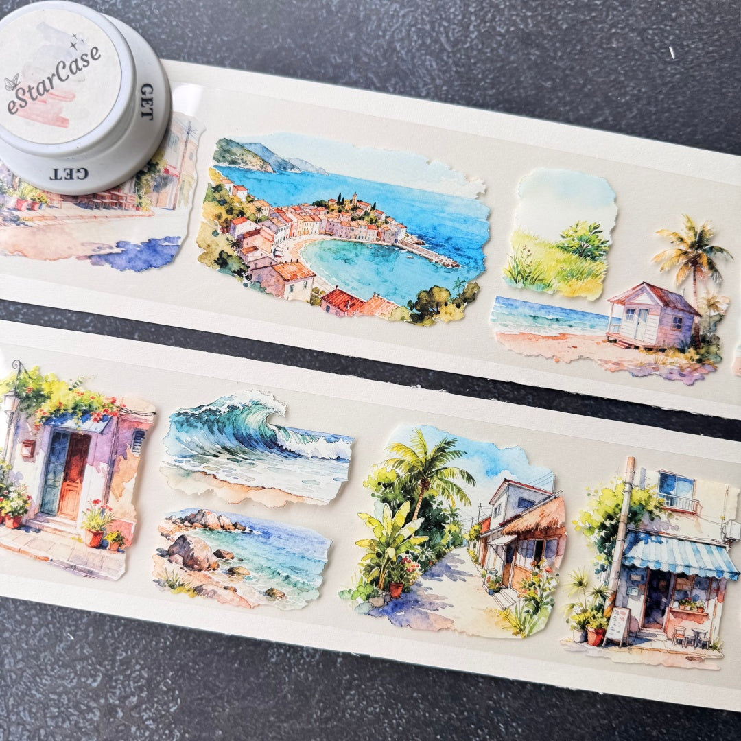 7cm*2m Summer Scroll Tape