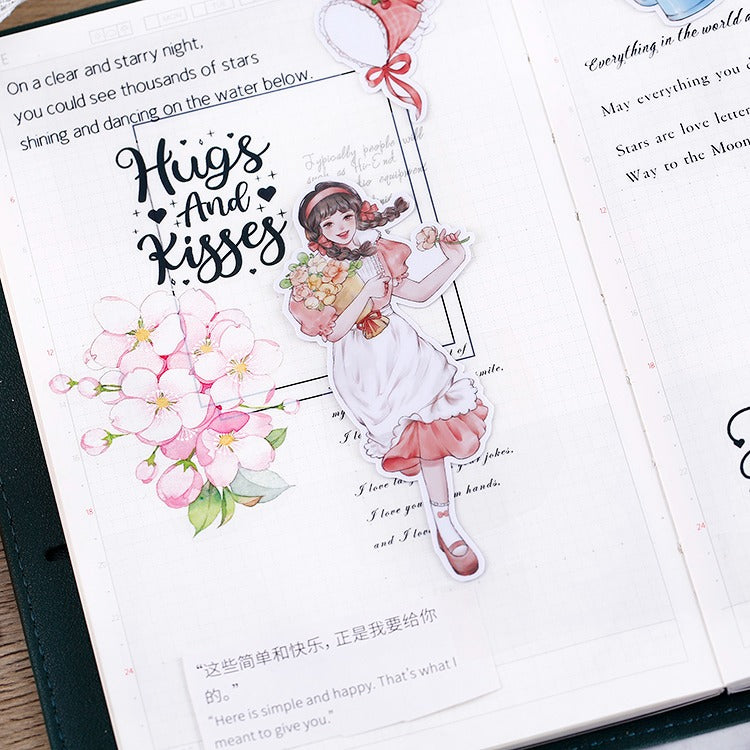 Sweet Girl Stickers 20pcs