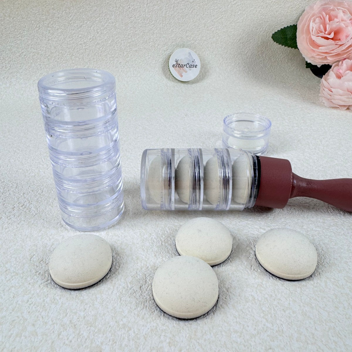 The Cases for the Round Sponges