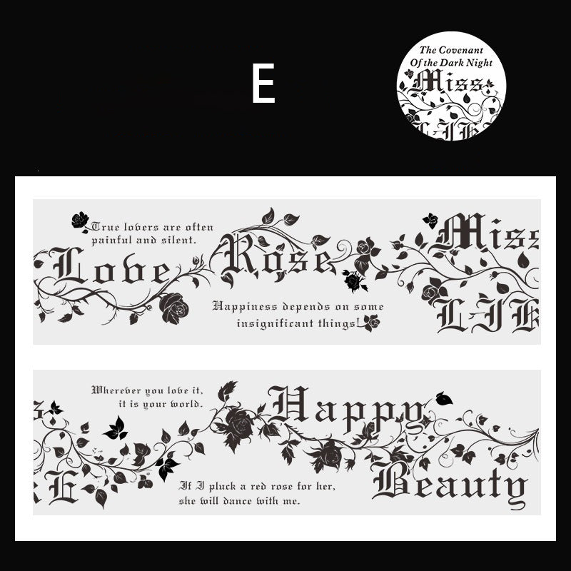 The Pact of Dark Night All Tape