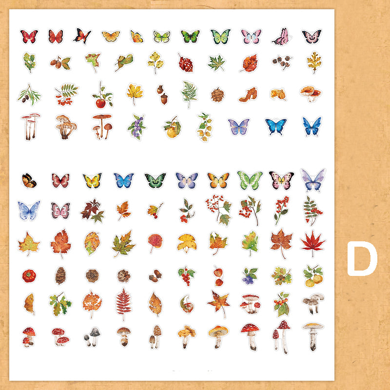 Time Makes Poetry Stickers Pack 200pcs