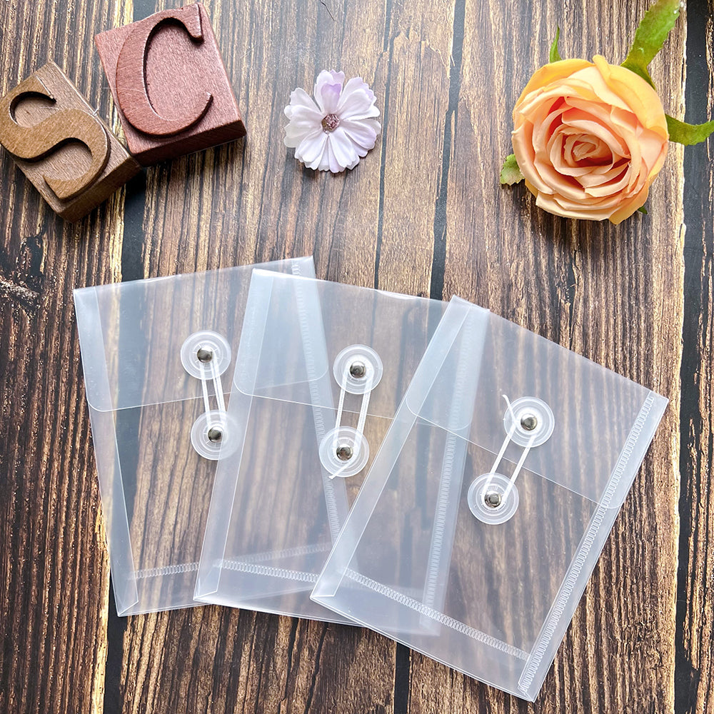 Transparent Storage Bag for Stickers