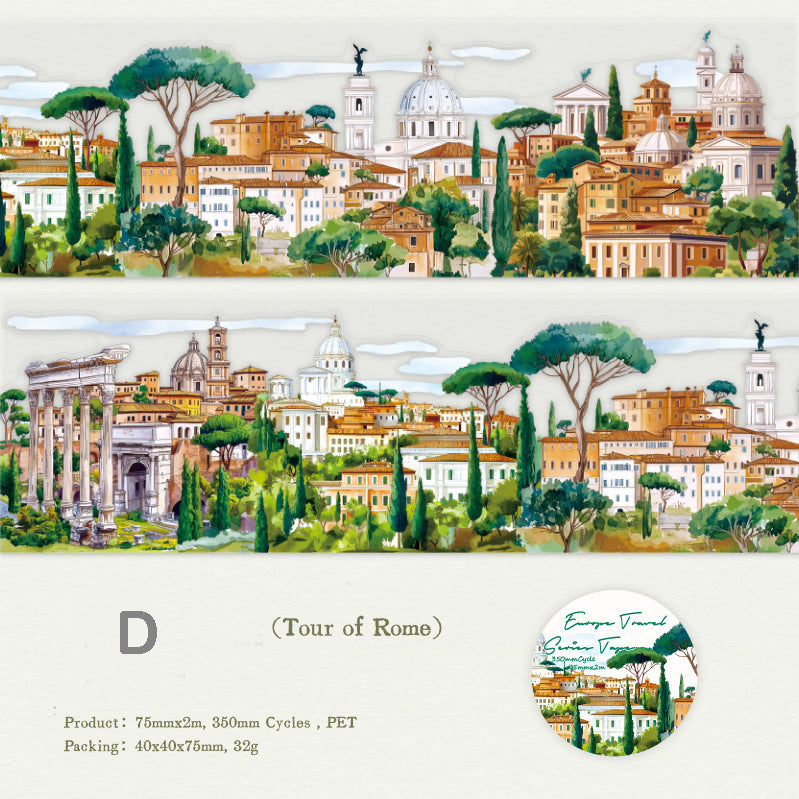 Travel Around Europe Tape