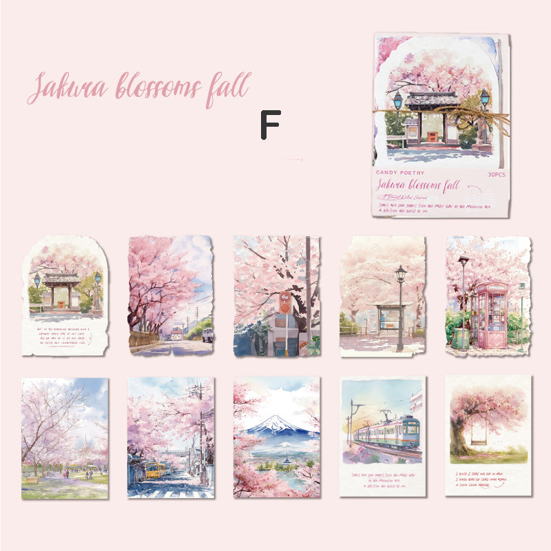 Travel Notes Paper 30pcs