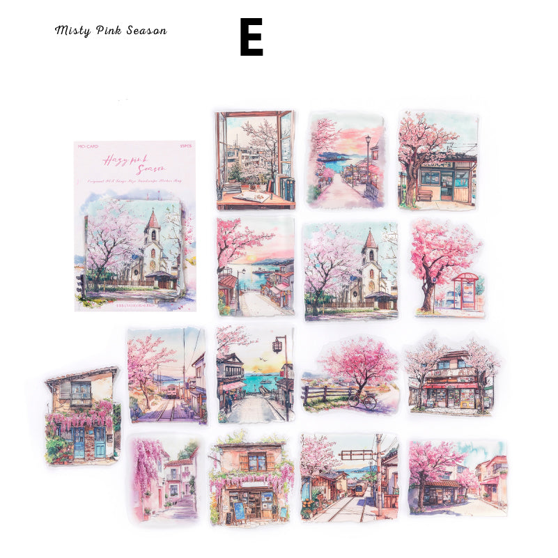 Urban City Color Sticker 15pcs