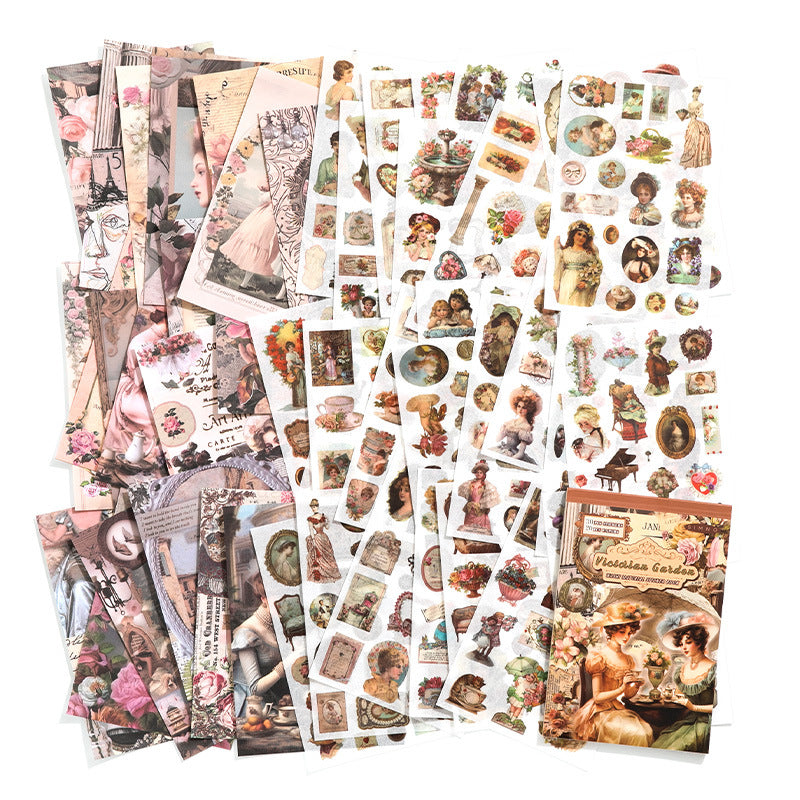 Victorian Gardens Stickers Book