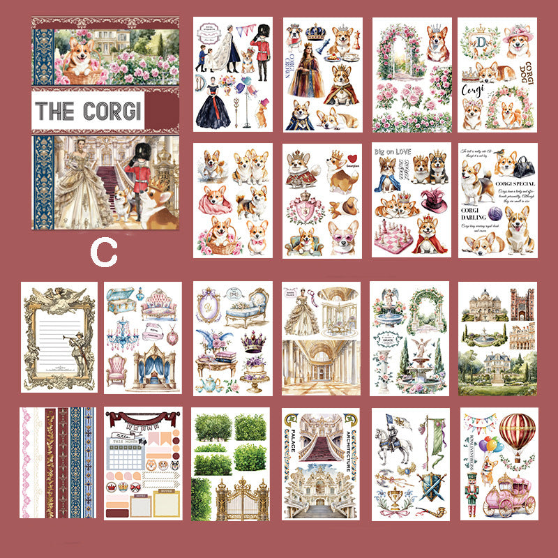 Vintage Era Sticker Book