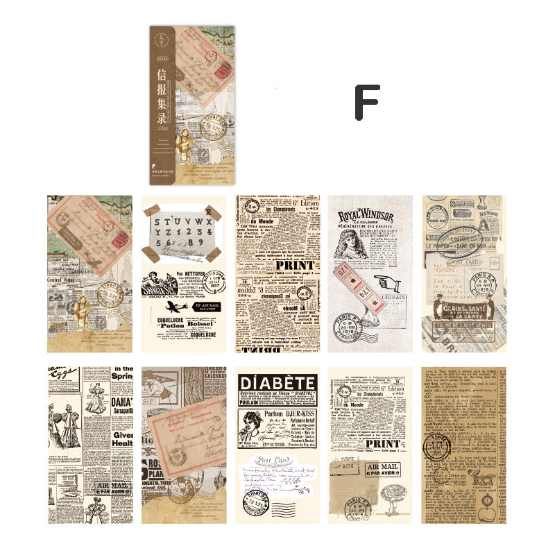 Vintage Paper 60pcs