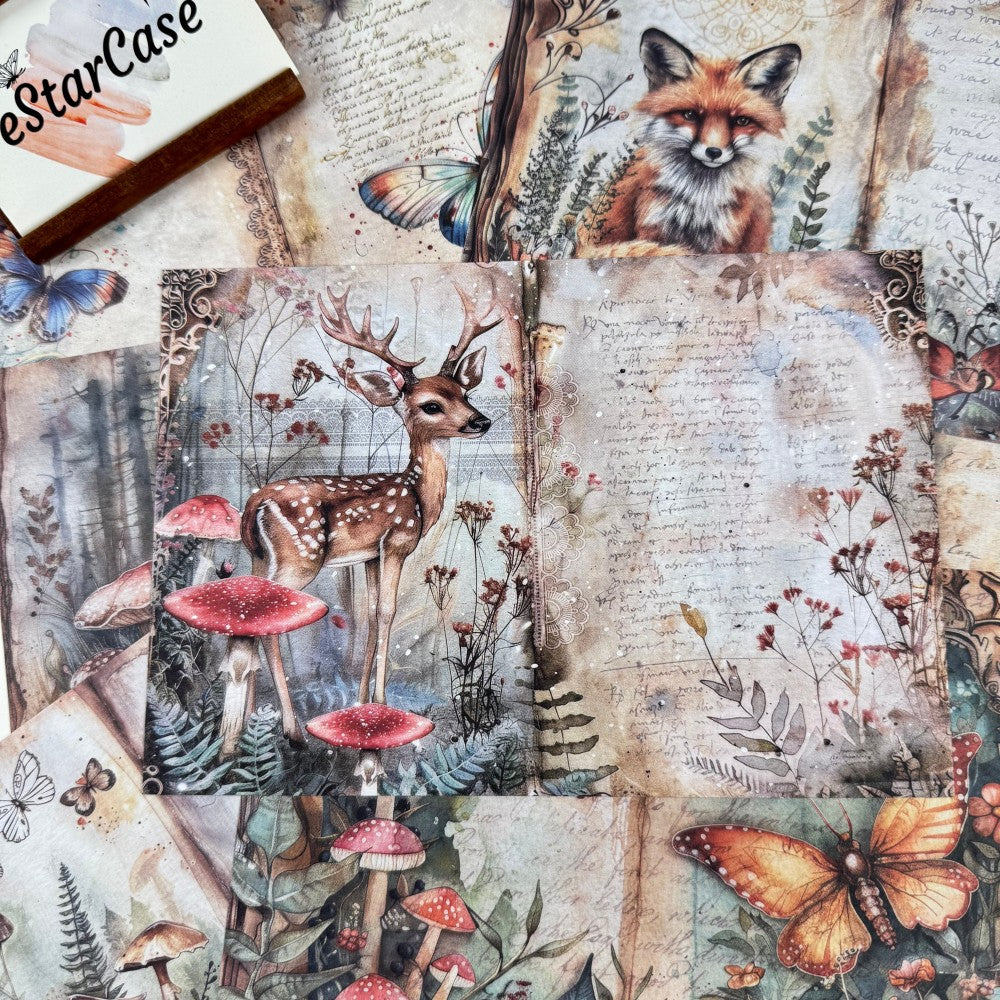 Vintage Paper 8pcs DP2404