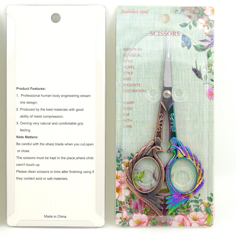 Vintage Plum Blossom Scissor