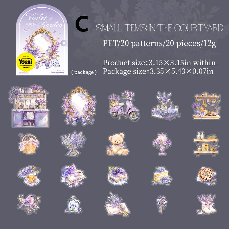 Violet Garden Sticker 20pcs