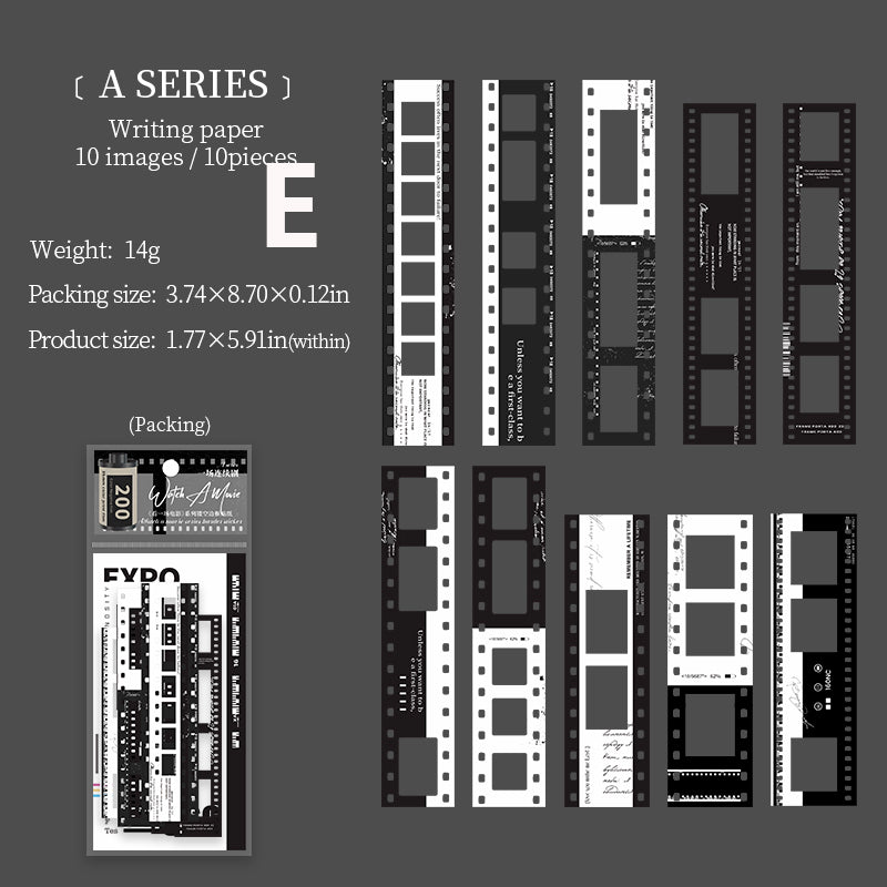 Watch A Movie Paper 10pcs