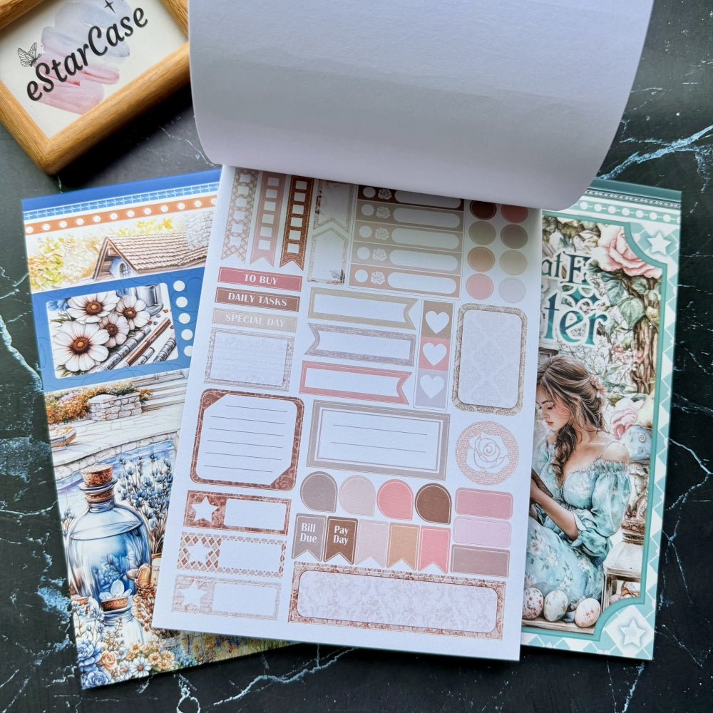 Watercolor Inspirations Sticker Book