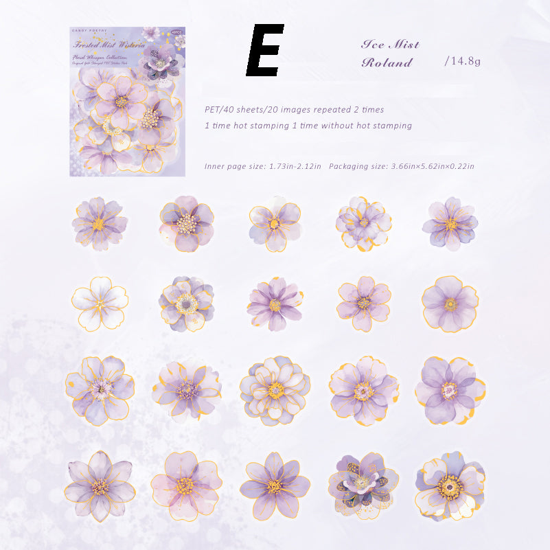 Whispers of Blossoms Sticker 40pcs