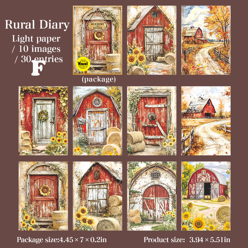 Windows and Doors Paper 30pcs