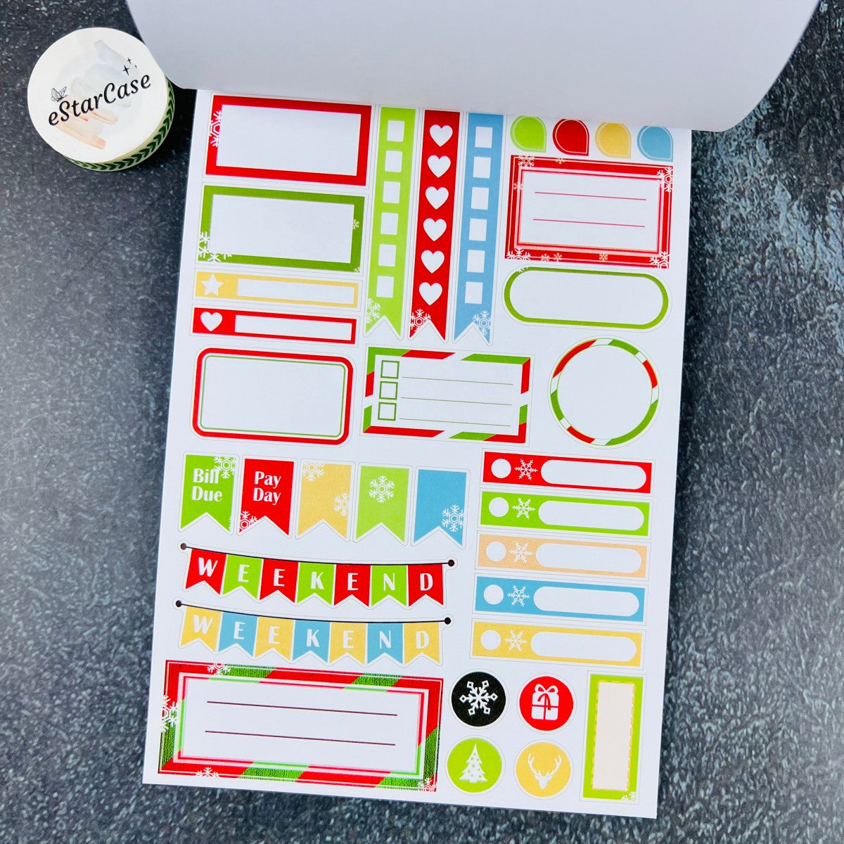 Winter Interlude Sticker Book