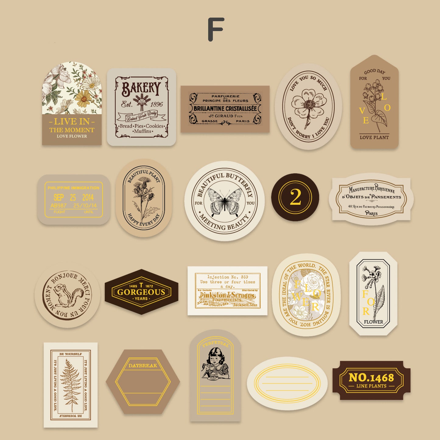 Years of Enron Series Stickers 40pcs