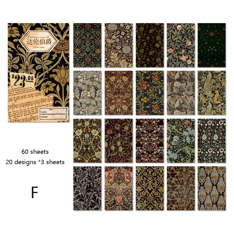 To Morris Material Paper 120pcs