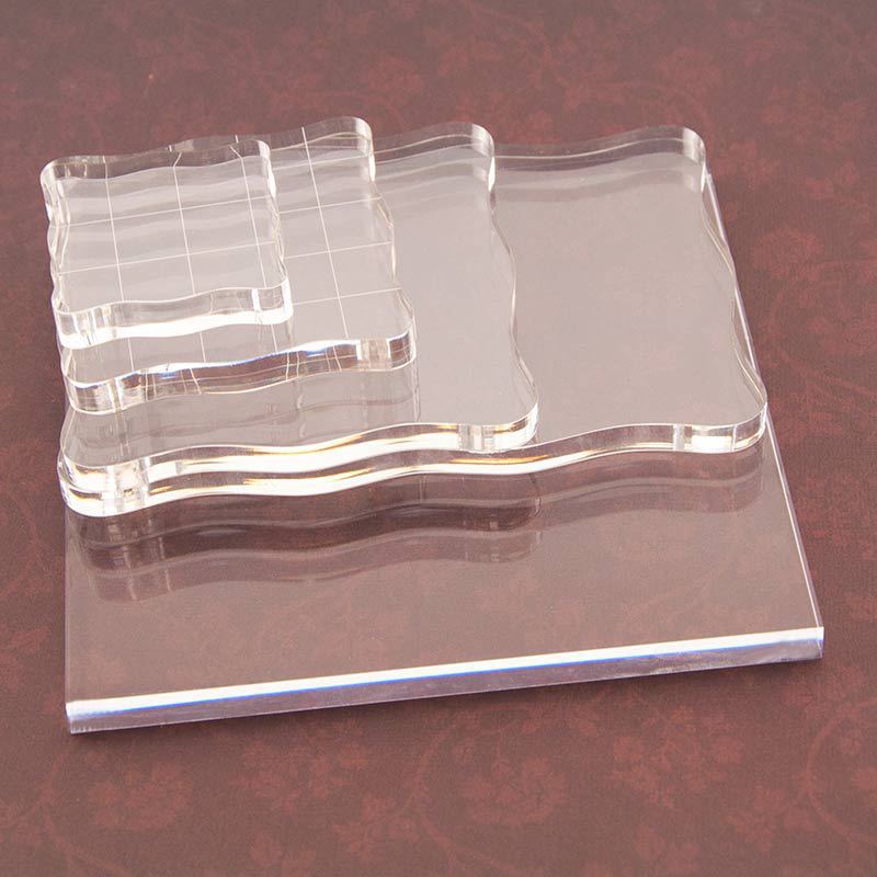 Acrylic Stamp Block Clear Stamping Tools – Estarcase