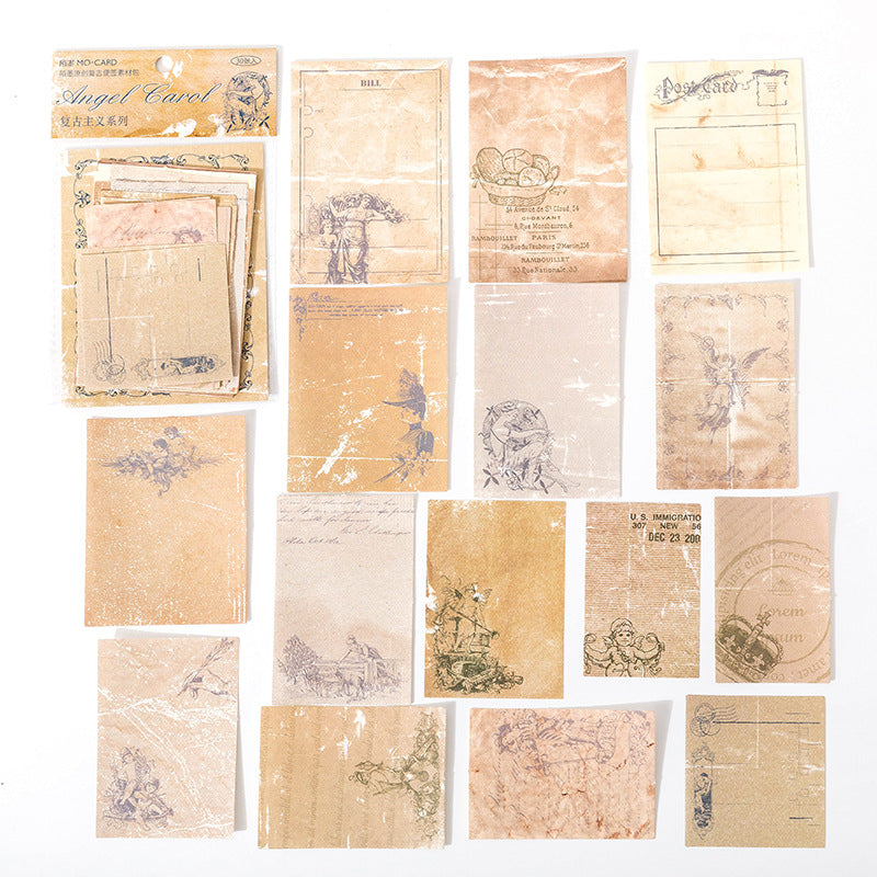 Vintage Coffee Burnt Note 60 Sheets