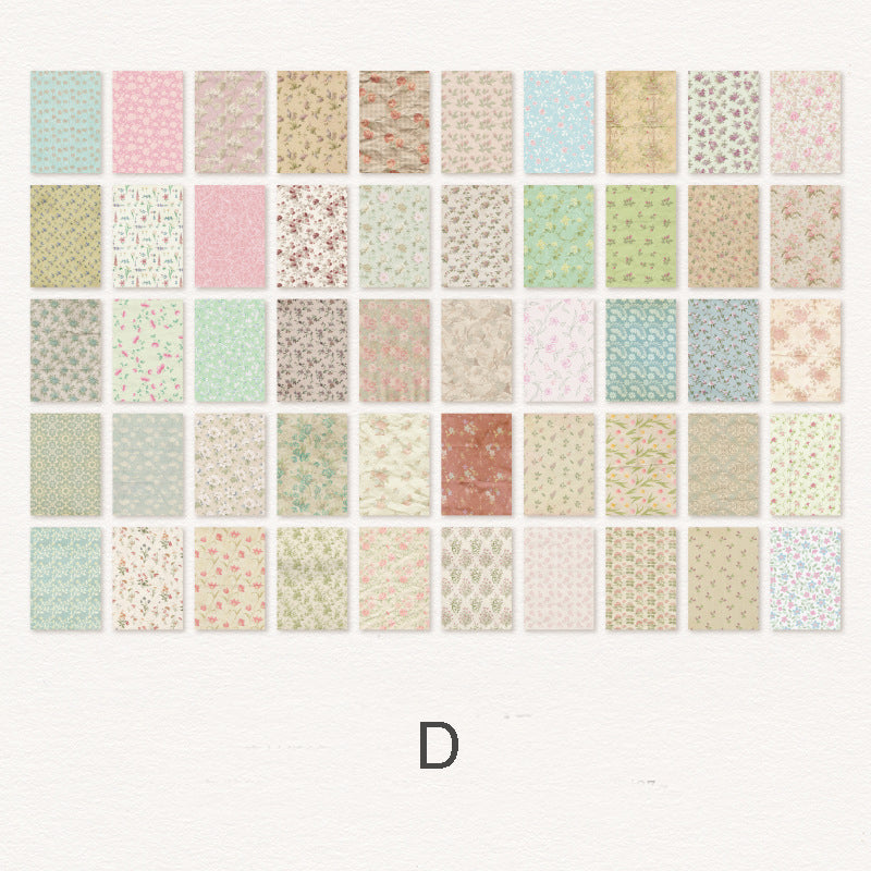 Human Affairs Theme Scrapbooking Paper 100pcs