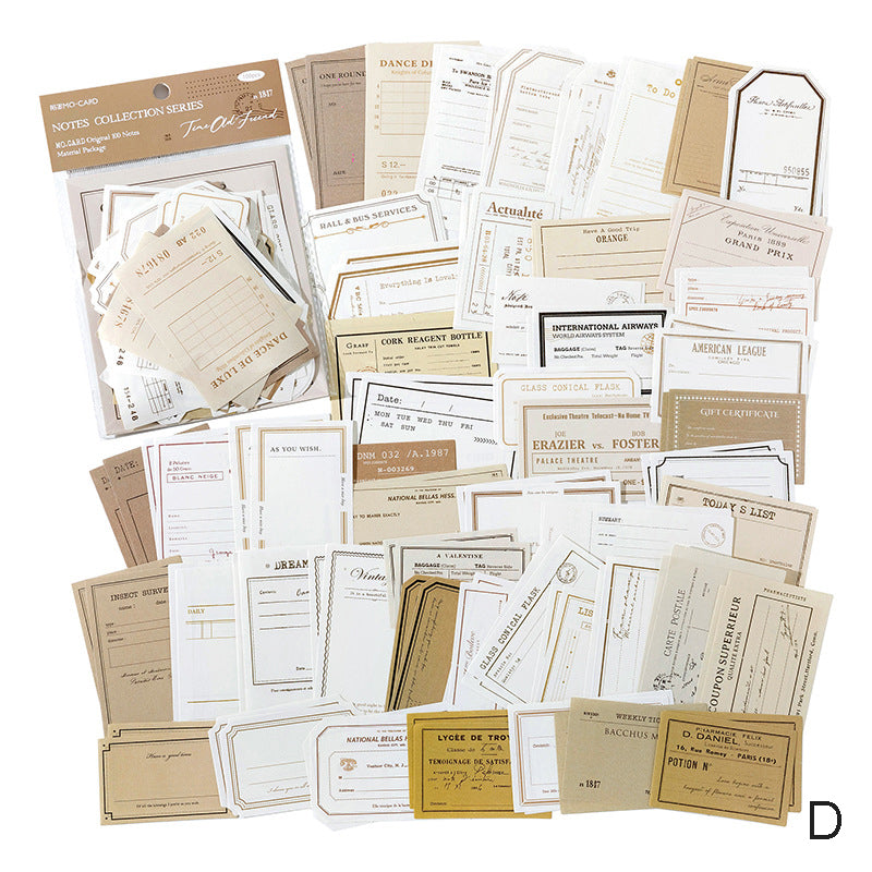 Sticky Note Material Pack 100pcs