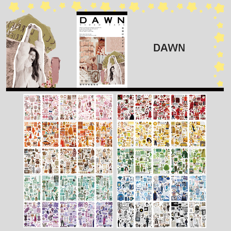 Periodicals Handbook Sticker Book 50 Sheets