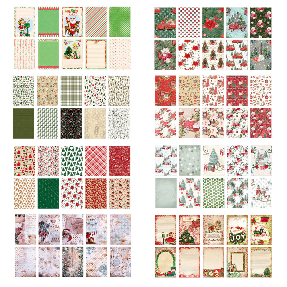 Christmas Theme Scrapbook Paper