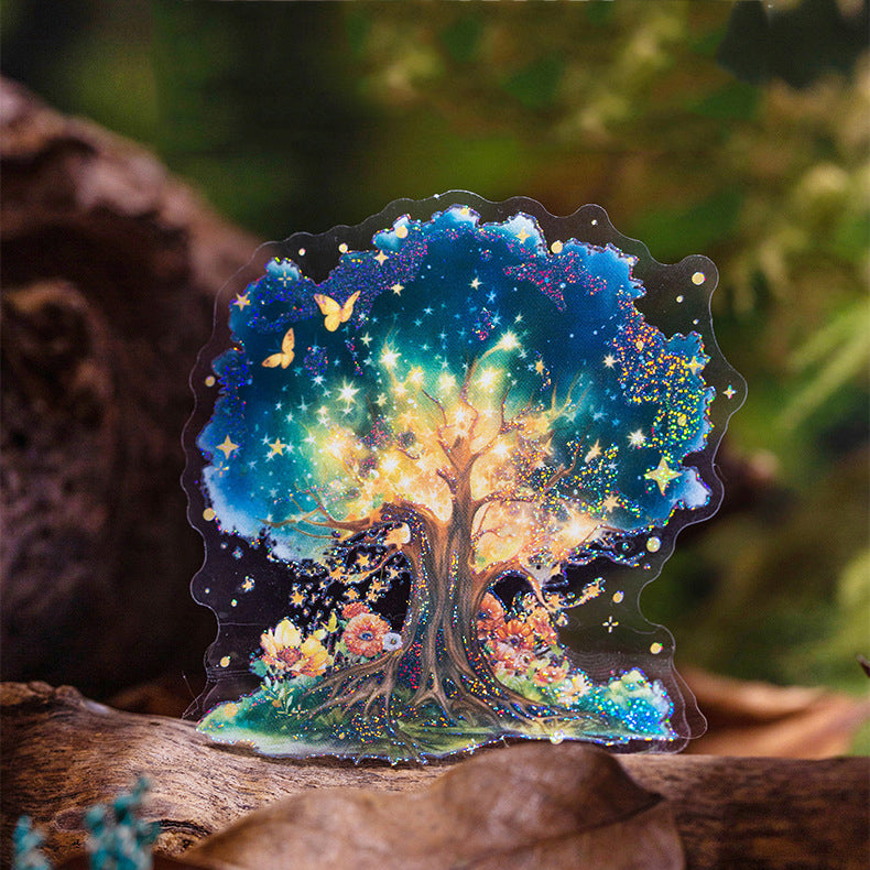 Starlight Forest Stickers 10pcs