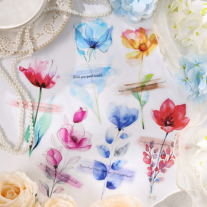 Worry-free Blossom Stickers 12pcs