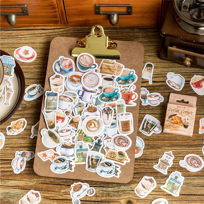 Coffee Corner Stickers 46pcs