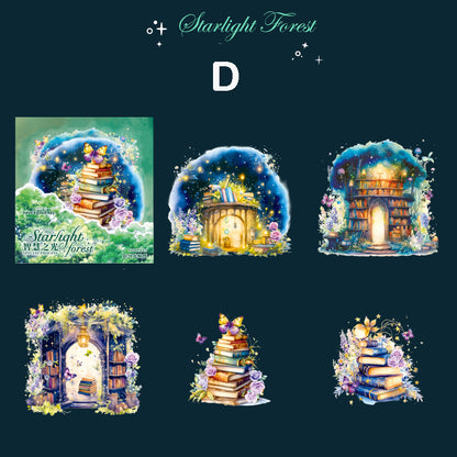 Starlight Forest Stickers 10pcs