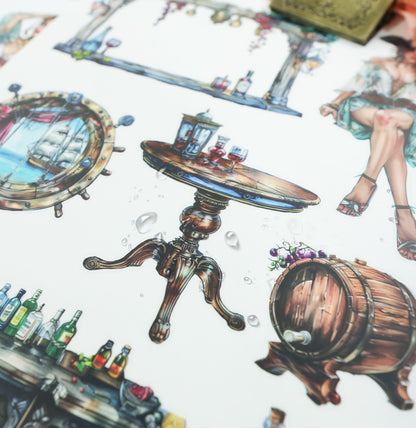 Age of Sail Autumn Pet Party Stickers Book